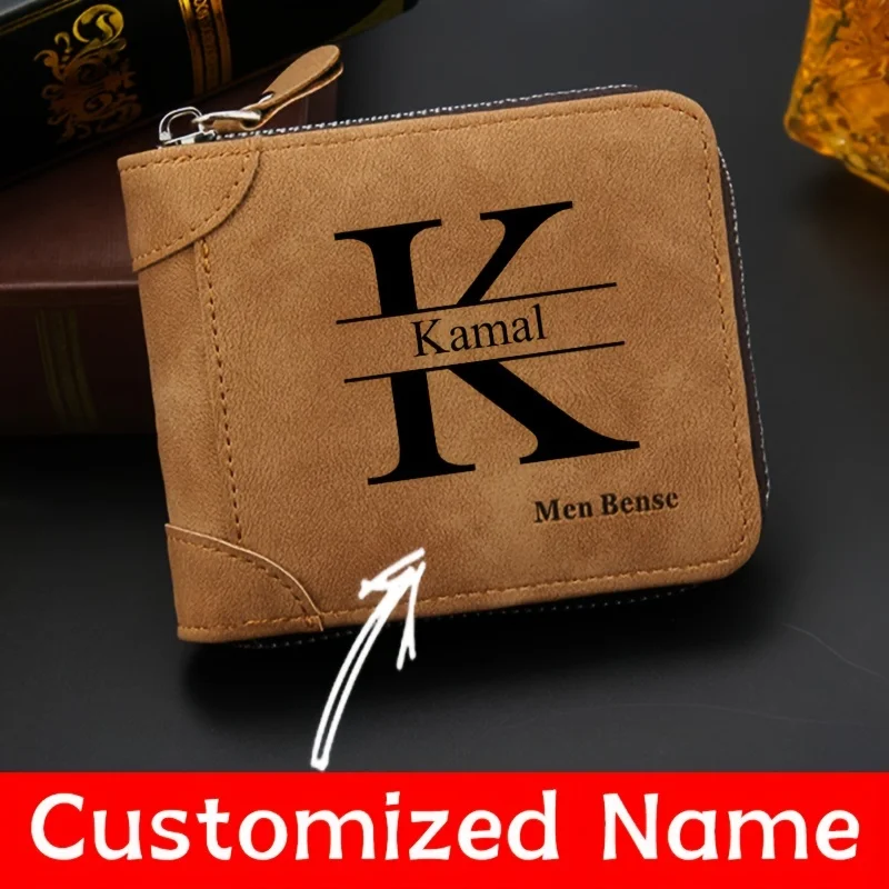 Customized Name Men's Wallet F - Personalized Name Box recension och pris