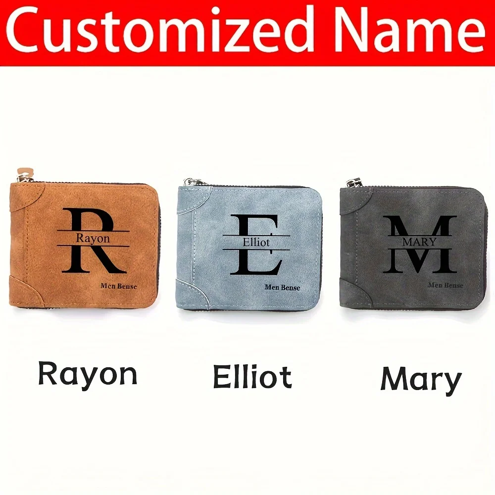 Customized Name Men's Wallet F - Personalized Name Box recension och pris
