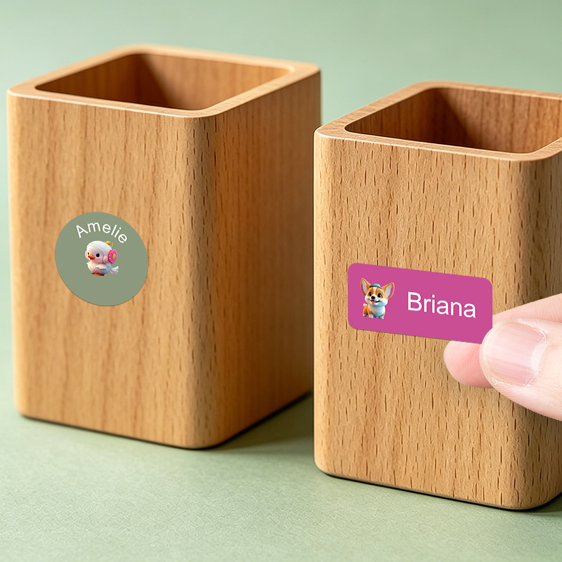 Personalized Name Labels-Stora - Personalized Name Box recension och pris