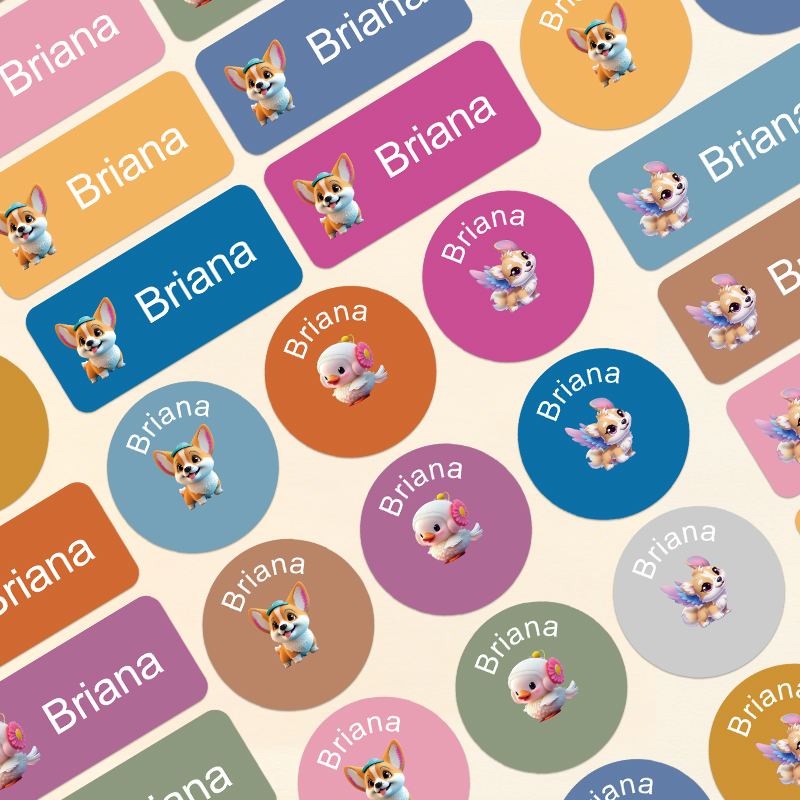 Personalized Name Labels-Stora - Personalized Name Box recension och pris